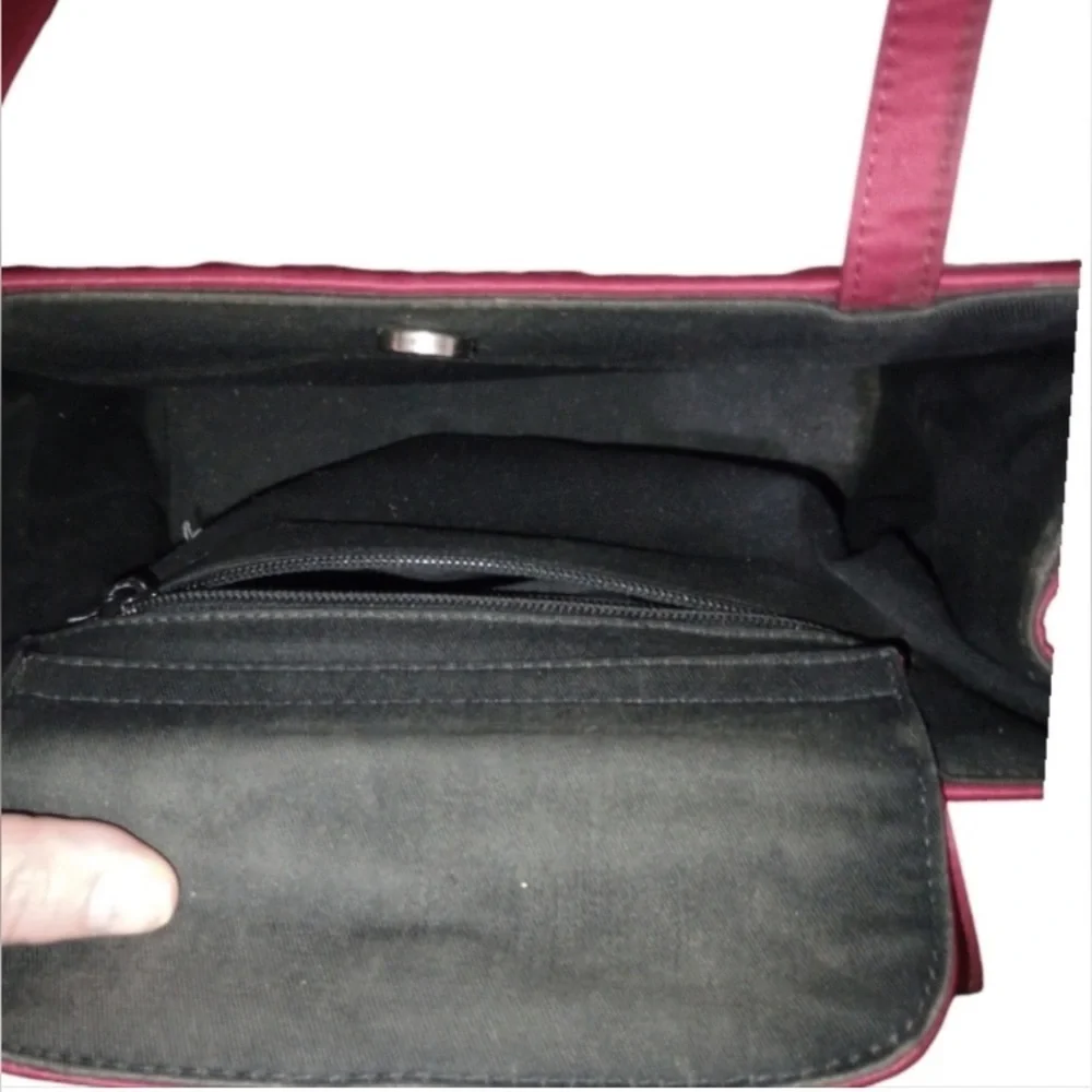 KATE SPADE Red Nylon Tote w/Branded Dust Bag, EUC